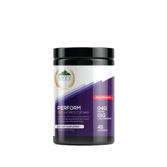 Perform Stimulant-Free BCAAs-Fuel Your Performance with Nature’s Apex Perform BCAAs
